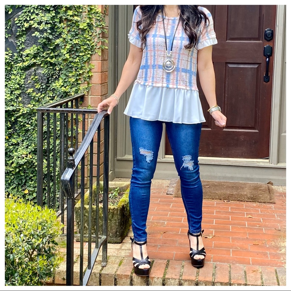 STEP INTO FALL CHIC CH✨✨EL STYLE TOP - Picture 3 of 7